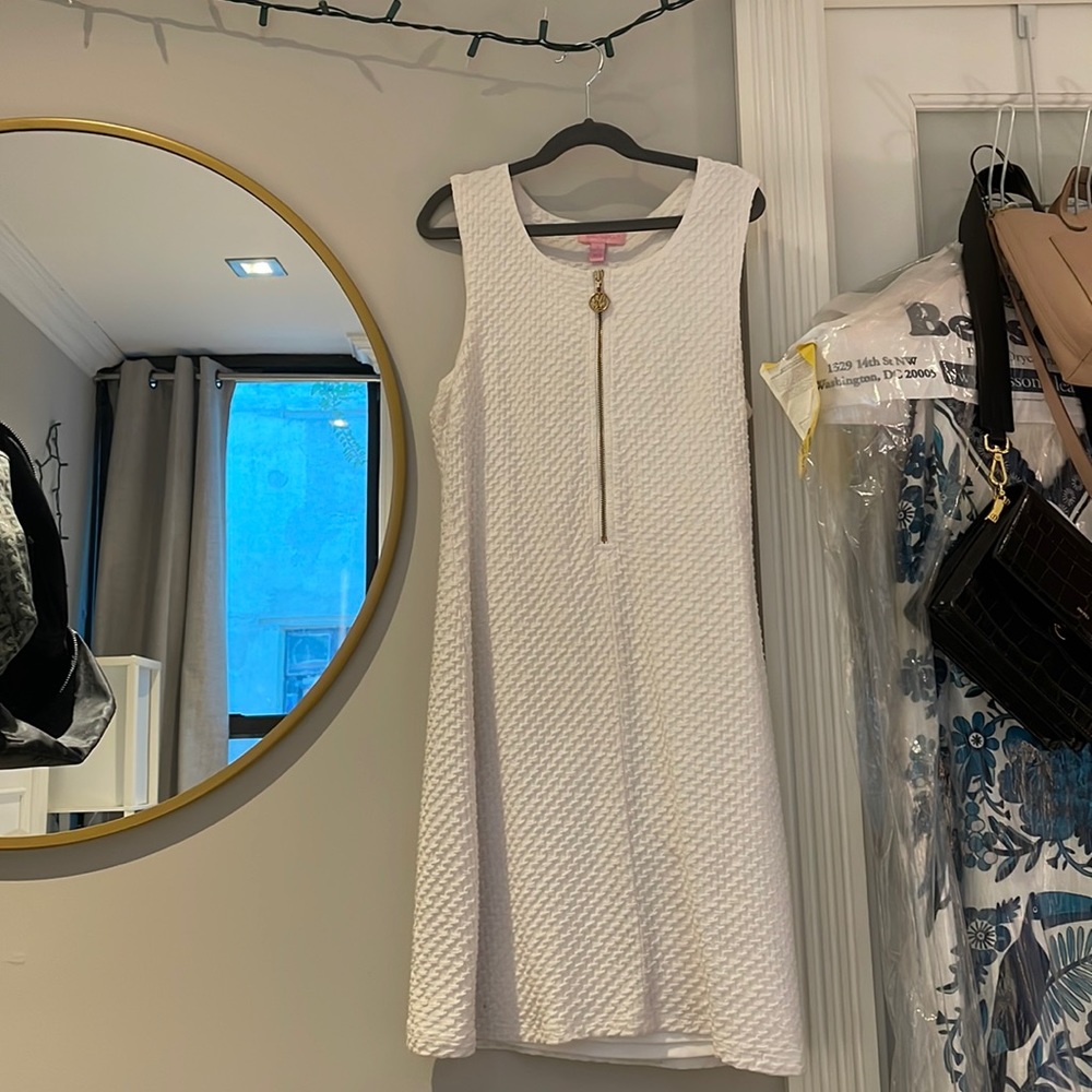 Lilly Pulitzer White Shift Dress
